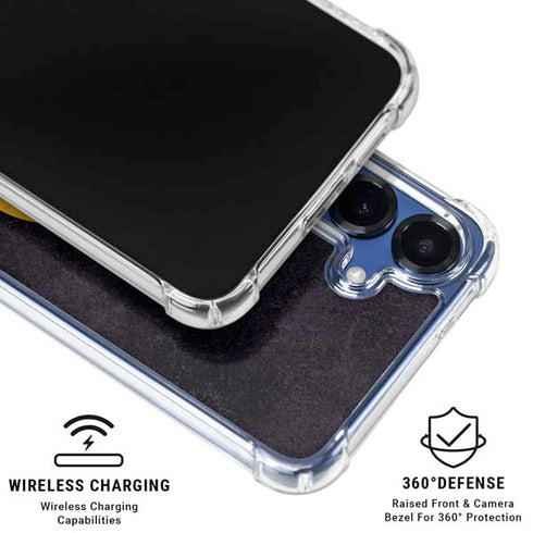 NHL Boston Bruins Distressed Galaxy S25 Clear Case
